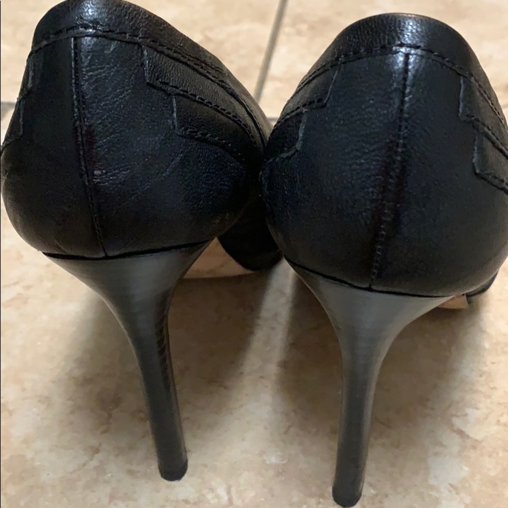 LAMB shoes black leather 7.5size - Picture 5 of 8